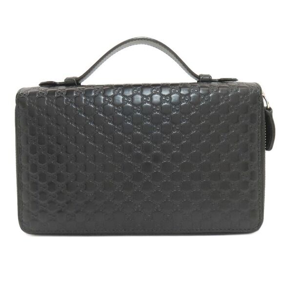 Gucci 449246 Micro Guccissima Travel Case Second Bag Leather Women's - Picture 2 of 15